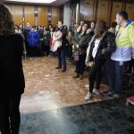 Familias durante la jornada de puertas abiertas del Seminario el pasado año