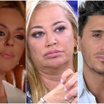 Rocío Carrasco, Belén Esteban y Agustín Etienne