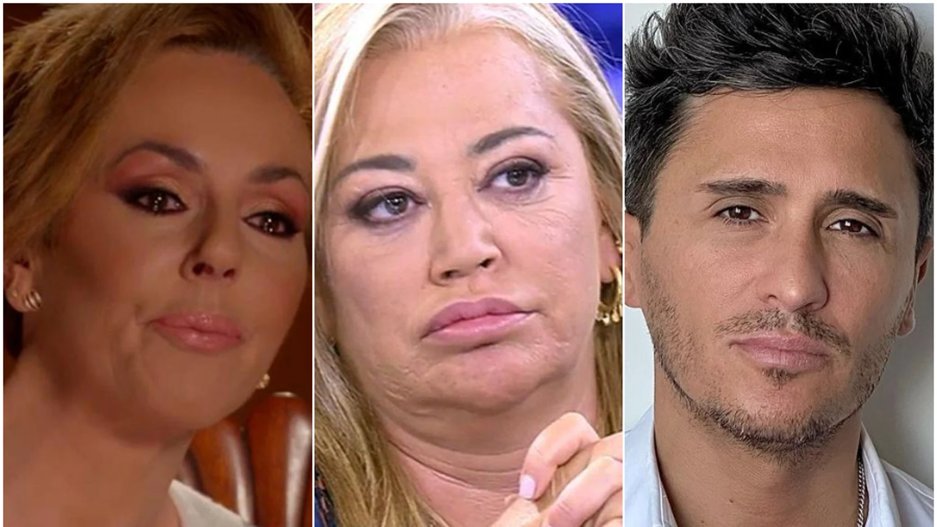 Rocío Carrasco, Belén Esteban y Agustín Etienne