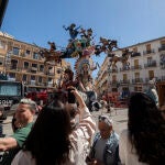 Últimos retoques de las Fallas 2023 antes de la Plantà 
