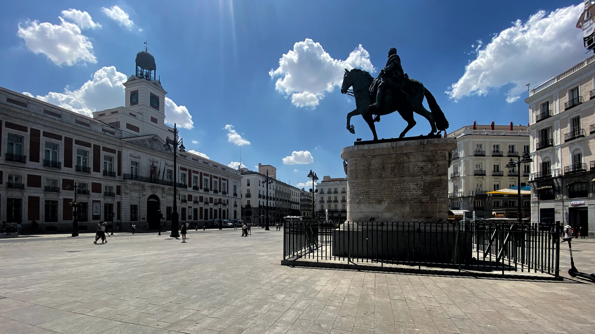 Imagen de la Puerta del Sol en Madrid