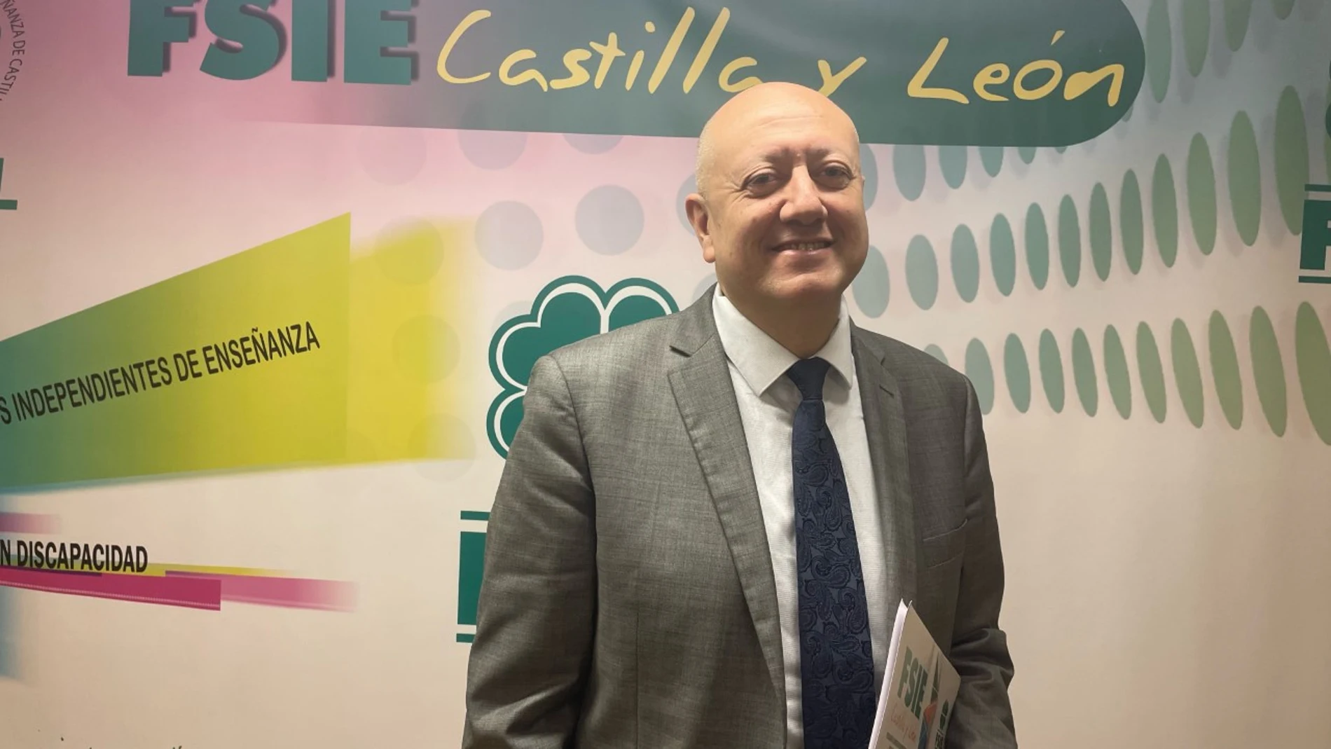 Ángel Arias, secretario general FSIE Castilla y León