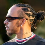 Lewis Hamilton, en Arabia Saudí