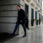 Pedro Sánchez entrando al Congreso