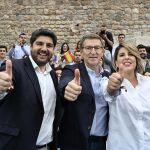 Feijóo sobre Noelia Arroyo y López Miras: "Están por encima de las siglas, trabajan por los ciudadanos"