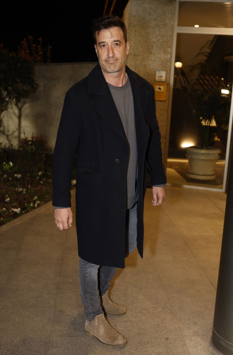 César Lucendo acude a despedir a Laura Valenzuela