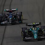 Fernando Alonso en su AMR23