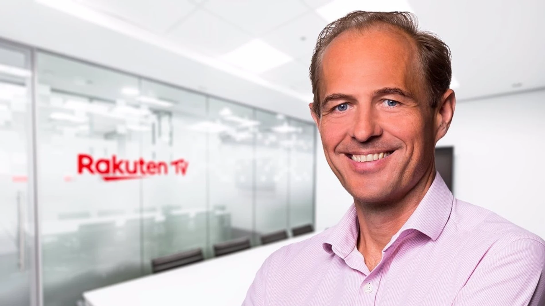 Cédric Dufour, el nuevo CEO en las oficinas de Rakuten TV.