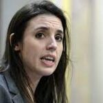 La ministra de Igualdad, Irene Montero 