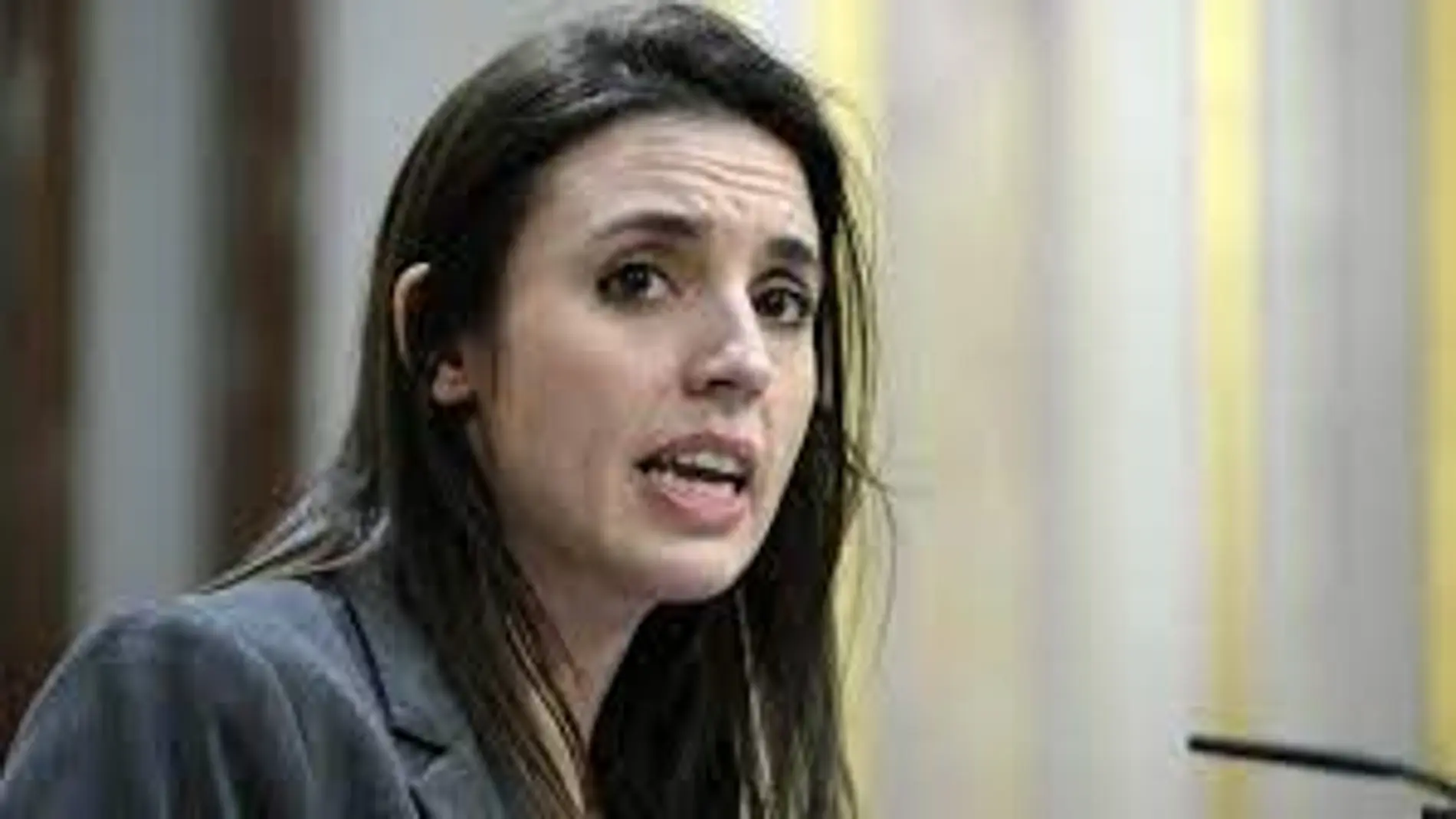 La ministra de Igualdad, Irene Montero
