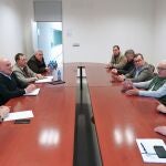 Carnero se reúne con miembros de la Asociación de empresarios del Polígono San Cristóbal