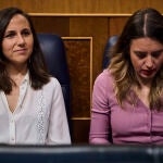 Ione Belarra Irene Montero Mocion Censura Congreso © Alberto R. Roldán / La Razón