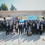 El jefe del Ejecutivo autonómico, Fernando López Miras, preside en el Parque del Acueducto de Alcantarilla el acto institucional con motivo del Día Mundial del Agua