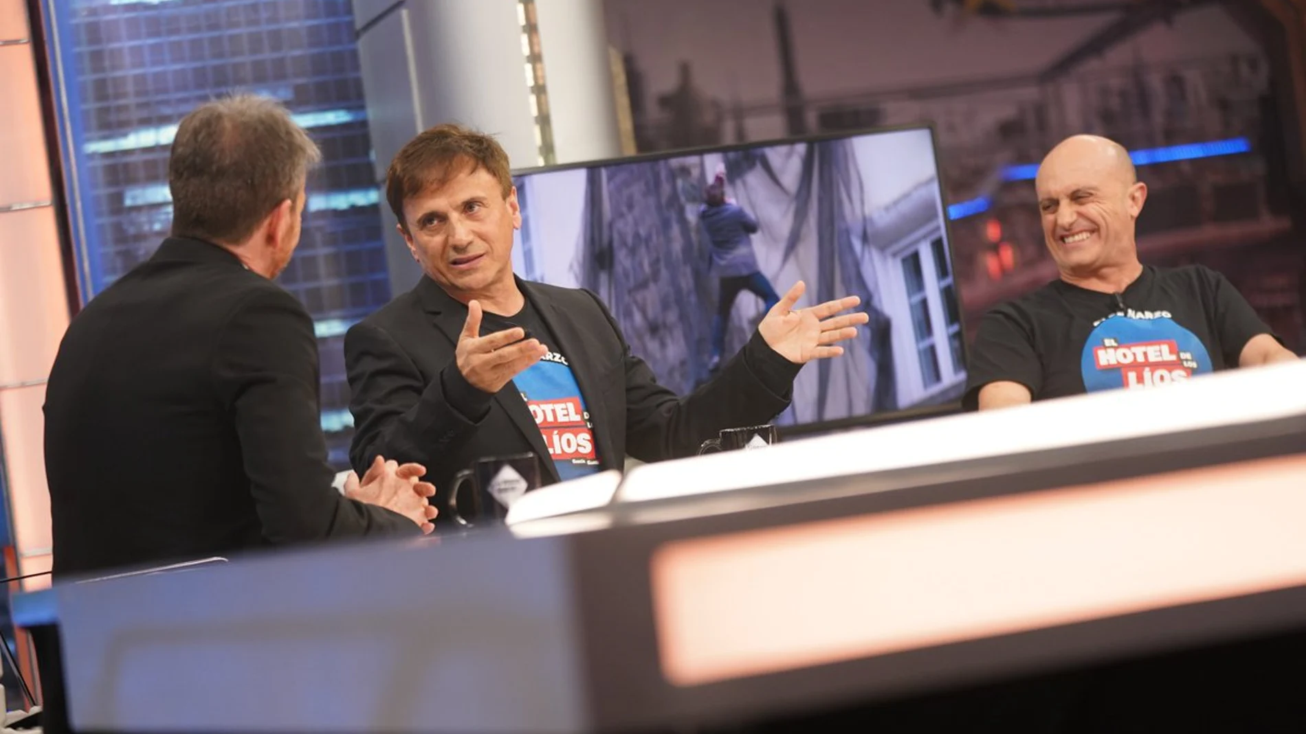 Pablo Motos con la visita de Mota y Viyuela: "No había pensado empezar el programa así"