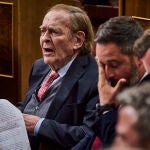 Ramón Tamames, en la moción de censura