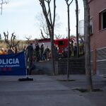 El bloque incendiado, en Rubí 