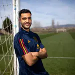 Entrevista al jugador de futbol convocado en la Selección Española, Mikel Merino. © Jesús G. Feria.