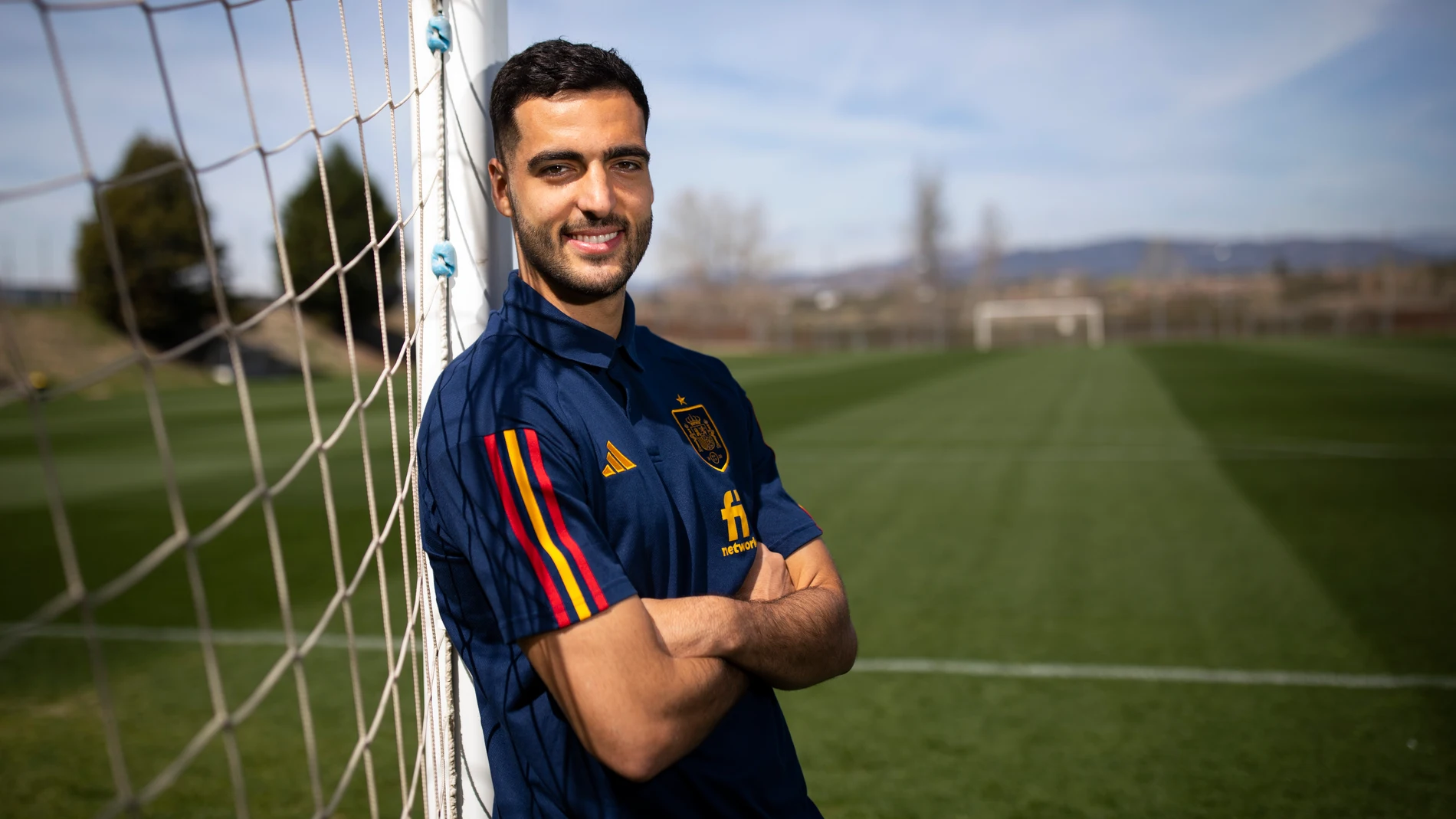 Entrevista al jugador de futbol convocado en la Selección Española, Mikel Merino. © Jesús G. Feria.