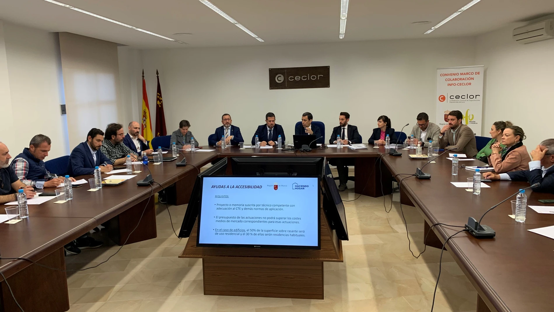 MURCIA.-SUST.- La Comunidad presenta en Lorca ayudas de rehabilitación y accesibilidad para la recuperación del casco histórico