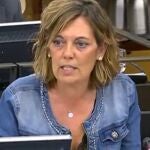 La diputada del PP por Palencia, Milagros Marcos, interviene en la comisión de agricultura del Congreso