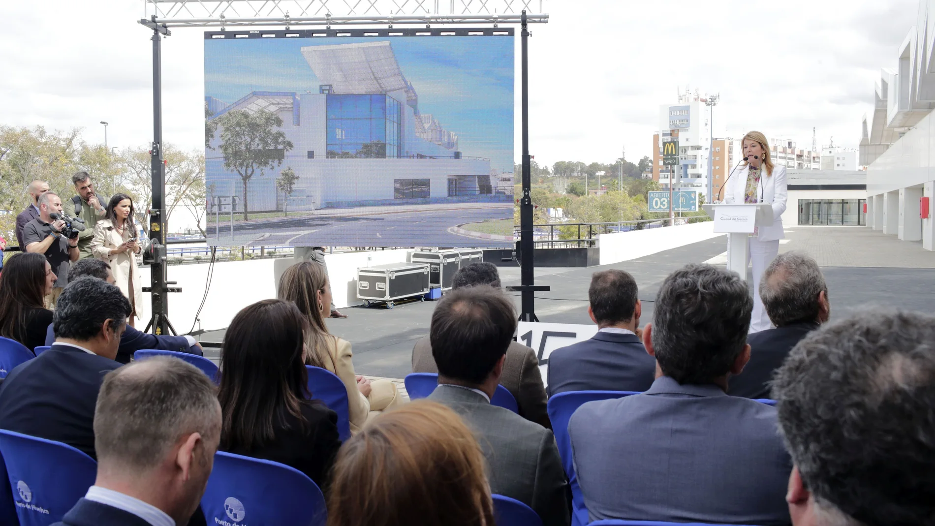 Inauguración de la Ciudad del Marisco