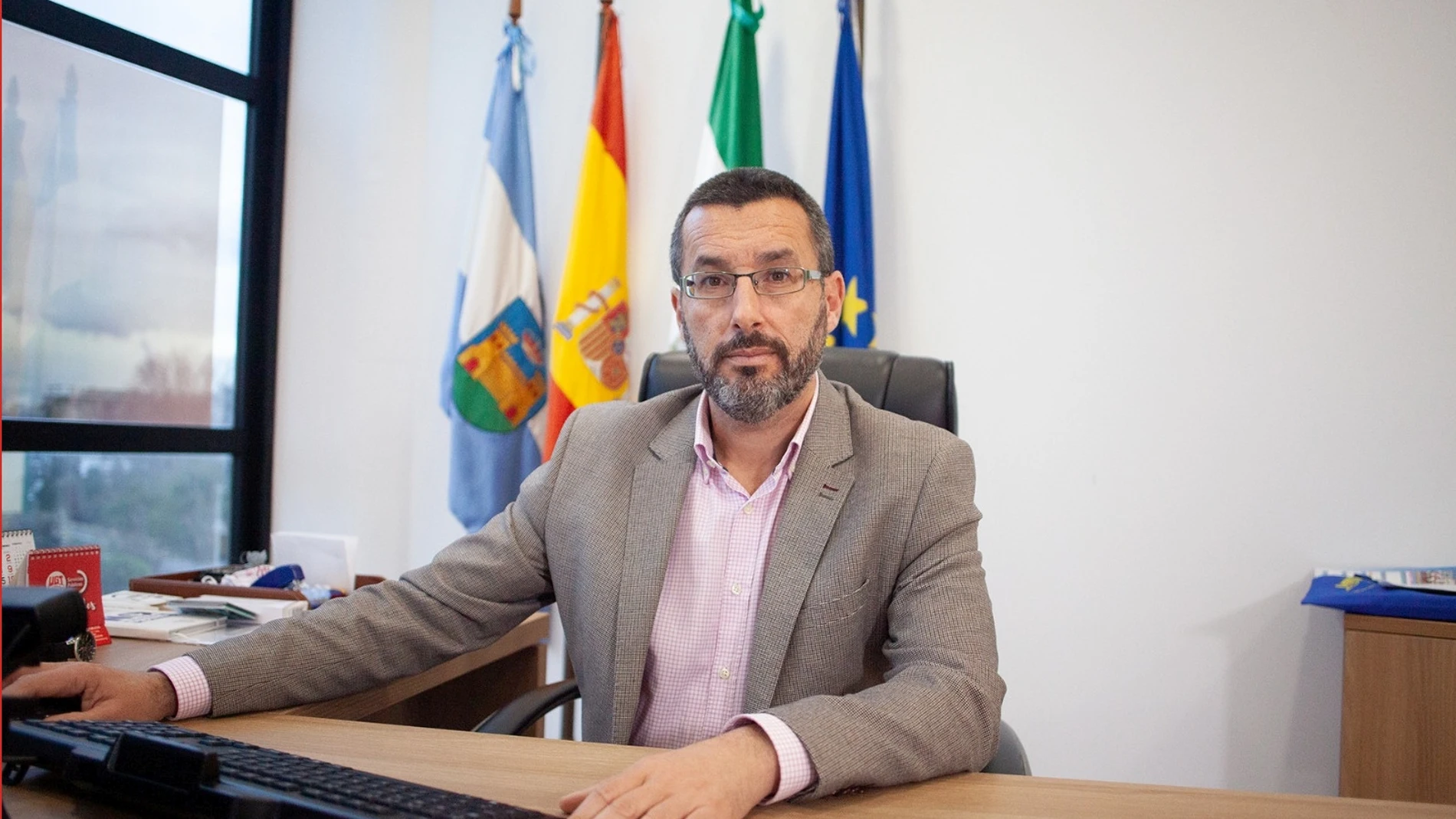 El alcalde de La Línea de la Concepción (Cádiz), Juan Franco