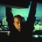 James Stewart protagonizó "Vértigo", de Alfred Hitchcock