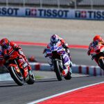 Bagnaia, Jorge Martín y Márquez, el podio de la primera Sprint de la historia