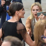 La Reina Letizia levanta pasiones en Cádiz.