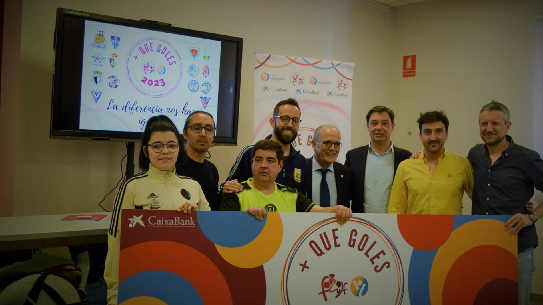 Presentación de la segunda edición de "+Que Goles" en Castilla y León
