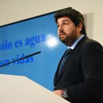 El presidente de la Región de Murcia, Fernando López Miras