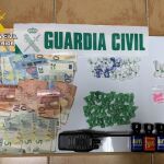 Efectos encontrados en poder de la persona que sufrió las convulsiones