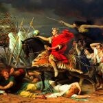 César cruzando el Rubicón, por Adolphe Yvon (1875)