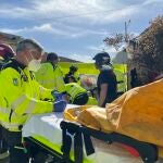 Un muerto y cinco heridos en el incendio de una vivienda en Madrid