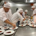 Curso de cocina de FP Dual que imparte el Grupo Aspasia