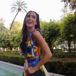 Rocío Osorno con conjunto de Zara.