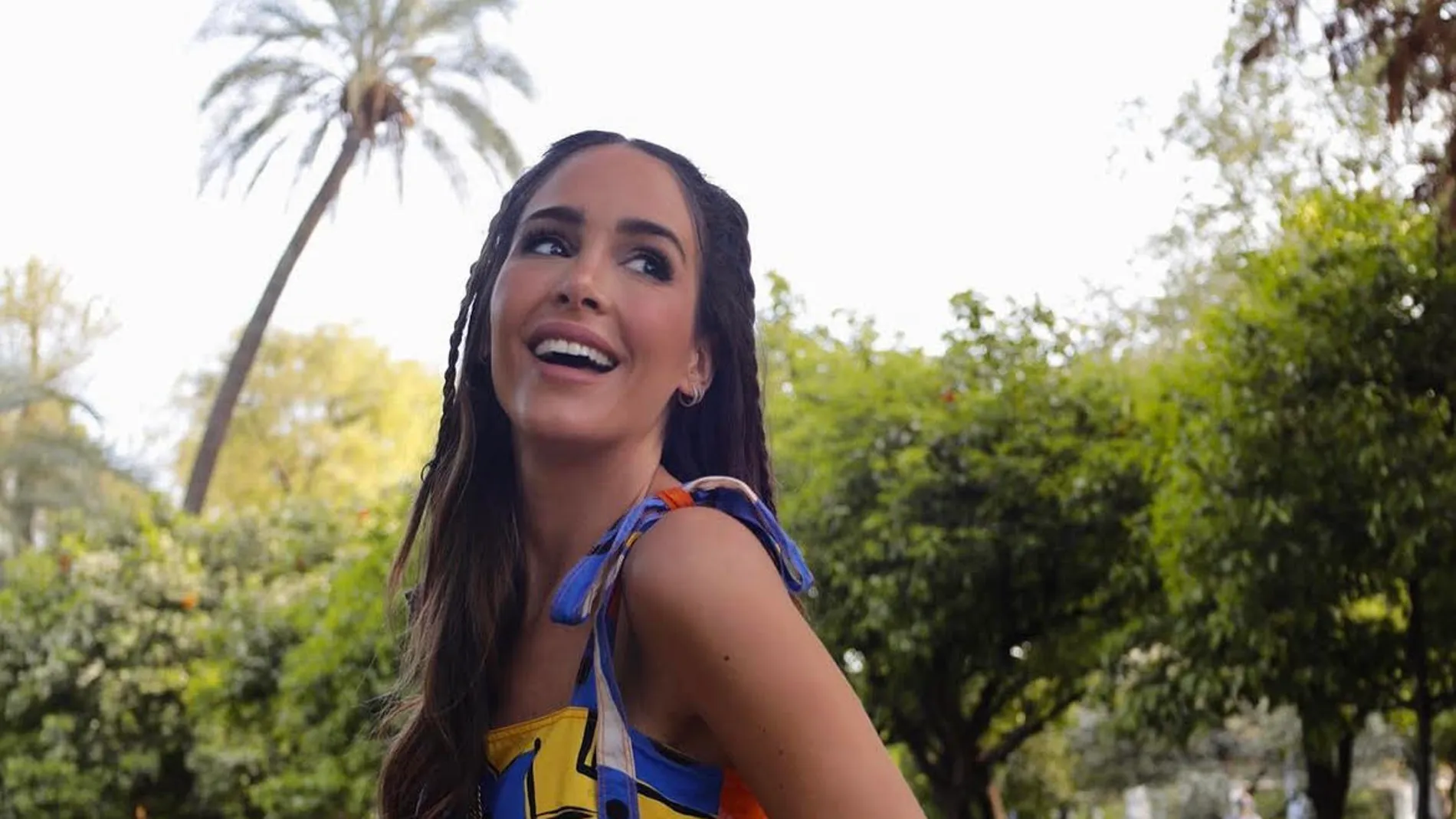 Rocío Osorno con conjunto de Zara.