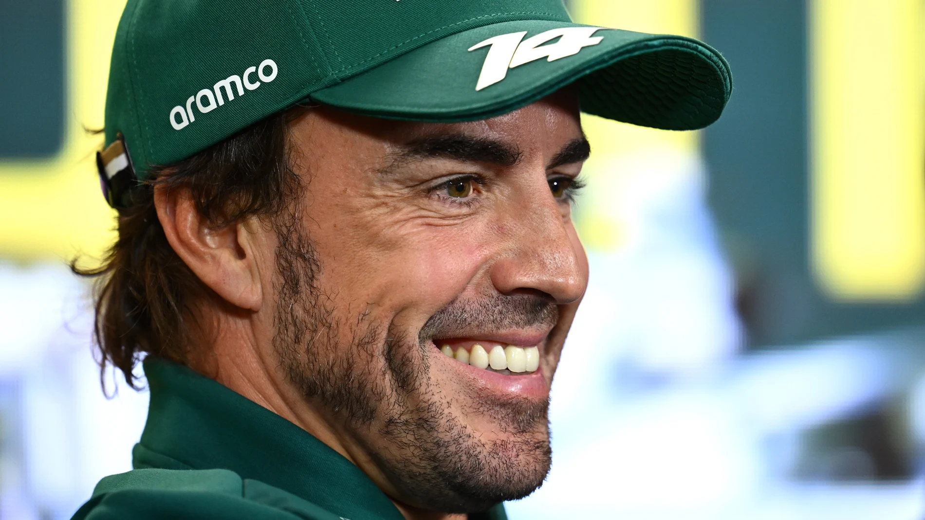 Fernando Alonso, sonriente en Australia