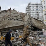 Una calle afectada por el terremoto de Turquía en 2023