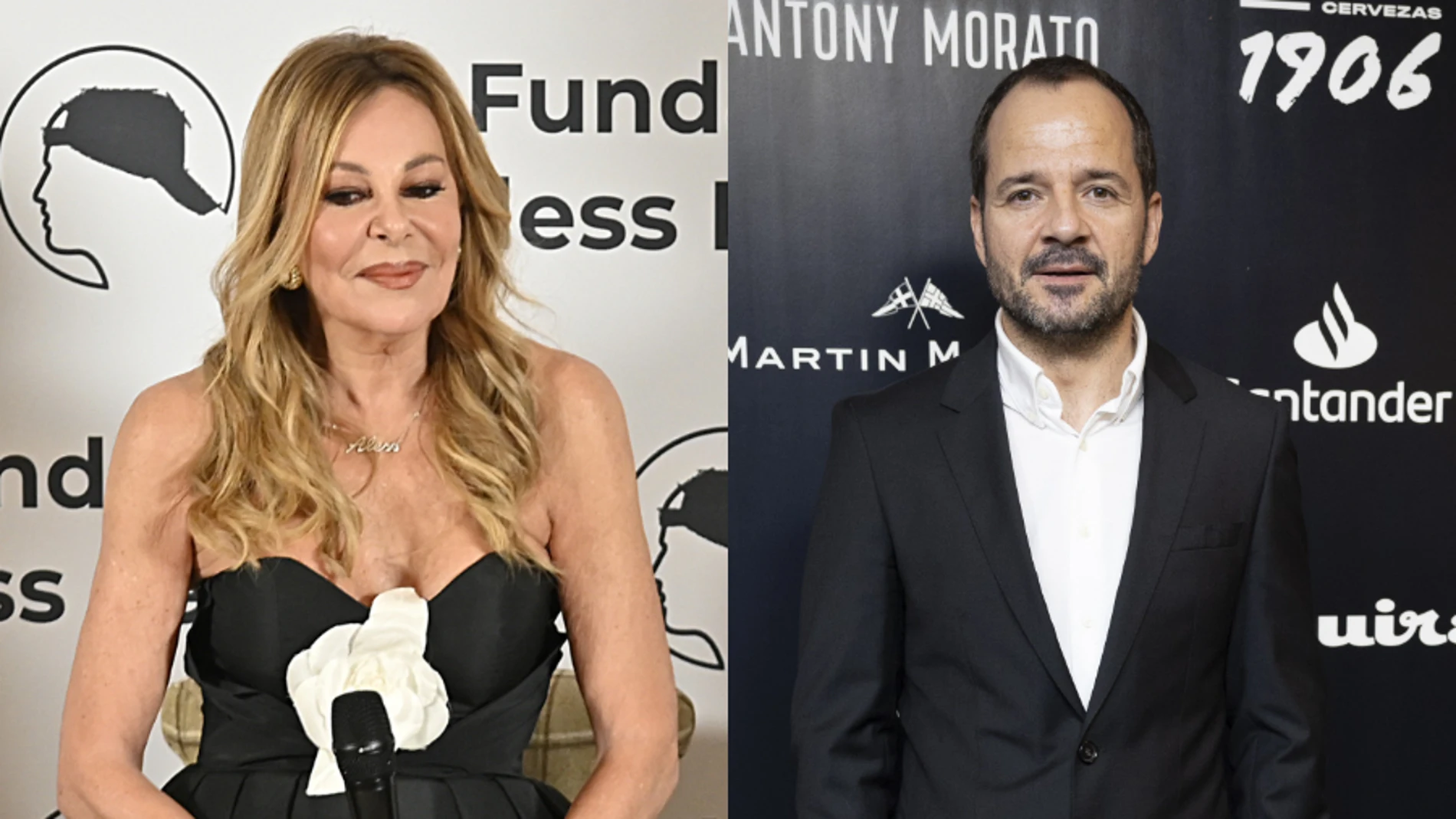 Ana Obregón y Ángel Martín