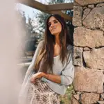 Sara Carbonero con el pantalón para Semana Santa.