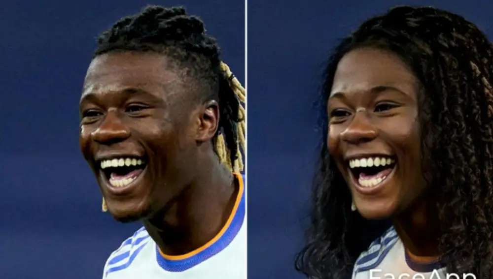 Camavinga, en versión mujer