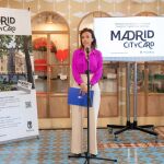 La consejera delegada de Turismo, Almudena Maíllo, durante la presentación del abono