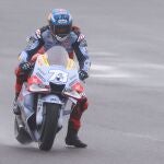 Álex Márquez, en plena carrera del GP de Argentina