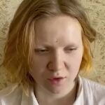 Imagne de Darya Trepova ofrecida por el Ministerio del Interio ruso