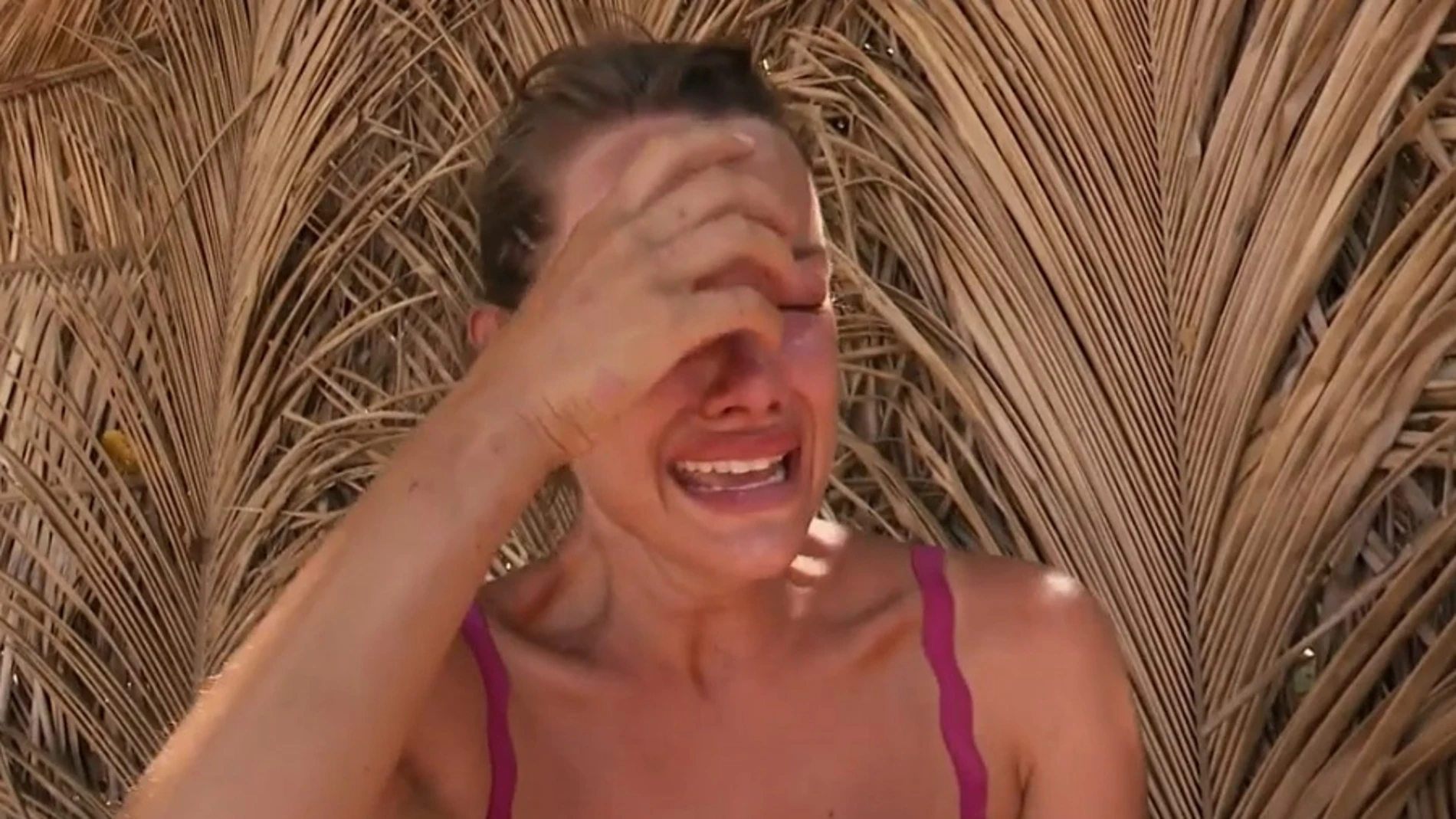 Adara Molinero llorando en 'Supervivientes 2023'