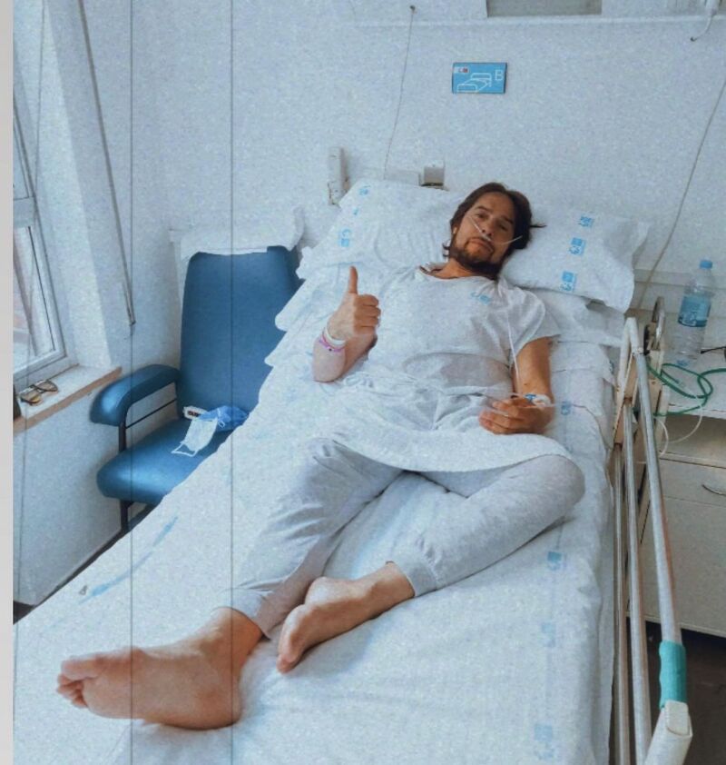 Joaquín Cortés hospitalizado