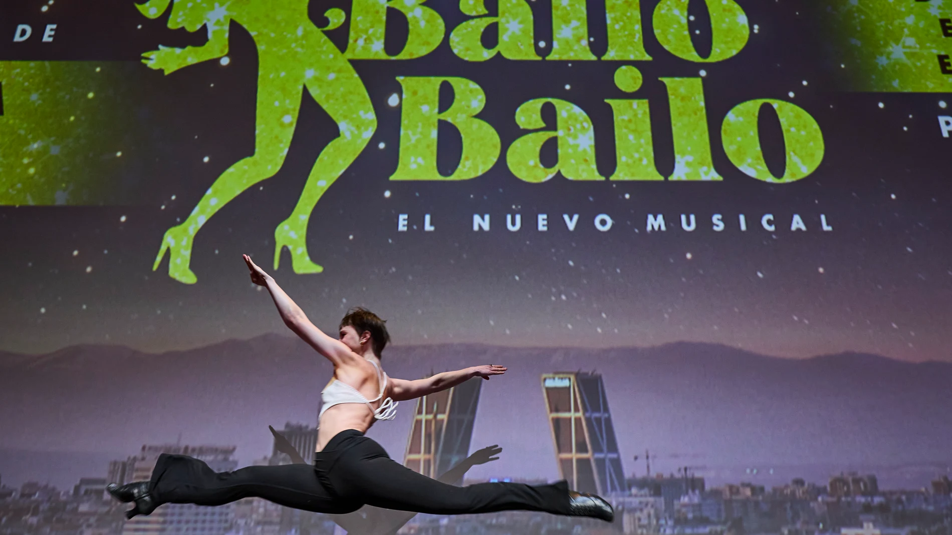 Bailarinas durante el casting y audiciones de "Bailo, Bailo", un nuevo musical sobre Raffaela Carrá, que se expresara el proximo otoño en Madrid