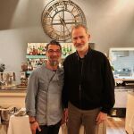  Don Felipe VI en el restaurante Sandro de Mallorca