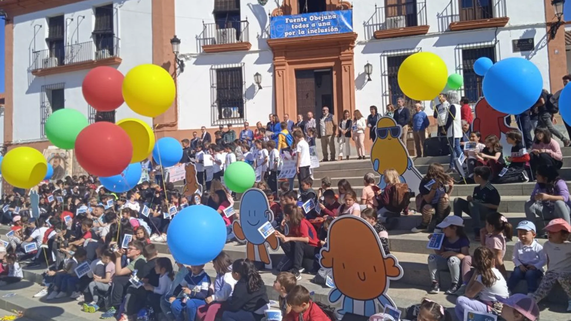 Celebración del acto en el municipio